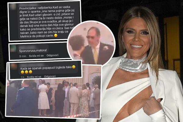 "KAD SE VAŠKA DIGNE IZ OPANKA..." Melina je osvojila srce milionera, ali nacije nije: Ljudi je urnišu, pljušte negativni komentari nakon venčanja u Monaku(FOTO)