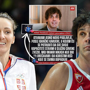 Teodosić se razveo od Jelisavete, pa obnovio kontakt s bivšom verenicom Majom Ognjenović