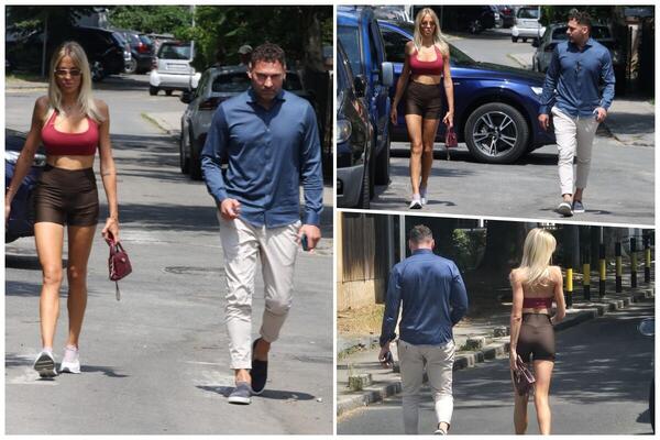 EKSKLUZIVNI PAPARACO! POMIRILI SE DUŠKO I NORA! Ona u minijaturnom šortsu ulazi u njegov skupocen auto: Ponašanjem na ulici sve iznenadili