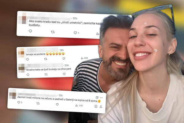 "NA RAČUNU IMAŠ MILIONE, A PADNEŠ ZA 8.000 DINARA" Domaća javnost ne štedi Sergeja i njegovu ženu nakon pokušaja krađe: Opet ga je tukla!