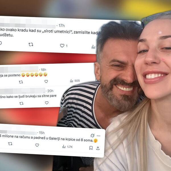 "NA RAČUNU IMAŠ MILIONE, A PADNEŠ ZA 8.000 DINARA" Domaća javnost ne štedi Sergeja i njegovu ženu nakon pokušaja krađe: Opet ga je tukla!