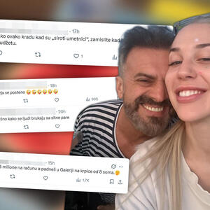 "NA RAČUNU IMAŠ MILIONE, A PADNEŠ ZA 8.000 DINARA" Domaća javnost ne štedi Sergeja i njegovu ženu nakon pokušaja krađe: Opet ga je tukla!