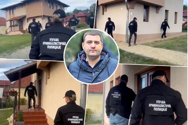 SNIMAK HAPŠENJA NOVICE ANTIĆA: Pogledajte kako mu je policija zakucala na vrata u Kragujevcu - širio paniku lažnom tvrdnjom da se sprema vojni puč (VIDEO)