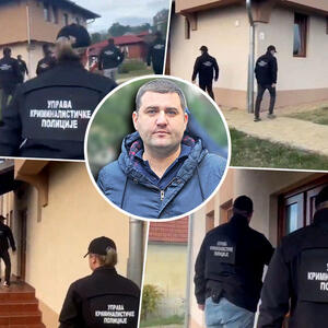 SNIMAK HAPŠENJA NOVICE ANTIĆA: Pogledajte kako mu je policija zakucala na vrata u Kragujevcu - širio paniku lažnom tvrdnjom da se sprema vojni puč (VIDEO)